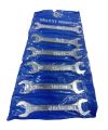 Double Open Ended Spanner Set 6 Pcs, 6 to 17 mm. 