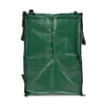 Heavy Duty Home and Yard Waste Bag Woven Polypropylene Reusable Lawn and Leaf Garden Bag with Reinforced Carry Handles Self-Standing Garbage Can-53*53*53 cm. 