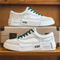 Men's Fashionable Shoes 2024 Summer New Classic All-Match Canvas Shoes Hong Kong Style Breathable Student Sports Casual Borad Shoes. 