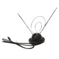 Rabbit Ears Type Indoor TV Antenna ATN902 Heavy Duty Base. 