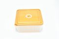 Transparent Plastic Food Container (BOX) High Quality Durable Microwavable Attractive Corrugated Shape Visual Kitchen Grain Spicy Curry Lunch Box. 