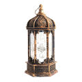 Retro LED Lamp Ramadan Electronic Light Ramadan Ornament Night Light Party Decor Ramadan Light Eid Al Adha Gift 1Pcs. 