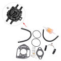Lawn Mower Carburetor Repair Kit Overhaul Tool Practical 146-0657 146-0650 for Garden Parts. 