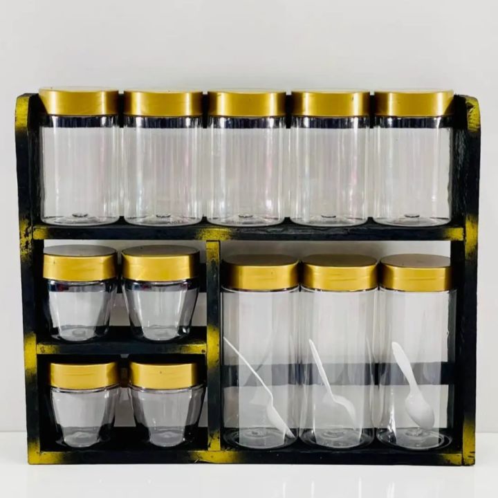 Wooden%20Spice%20Bottle%20Rack%20with%2012%20Spice%20Bottles%20-%20Image%203