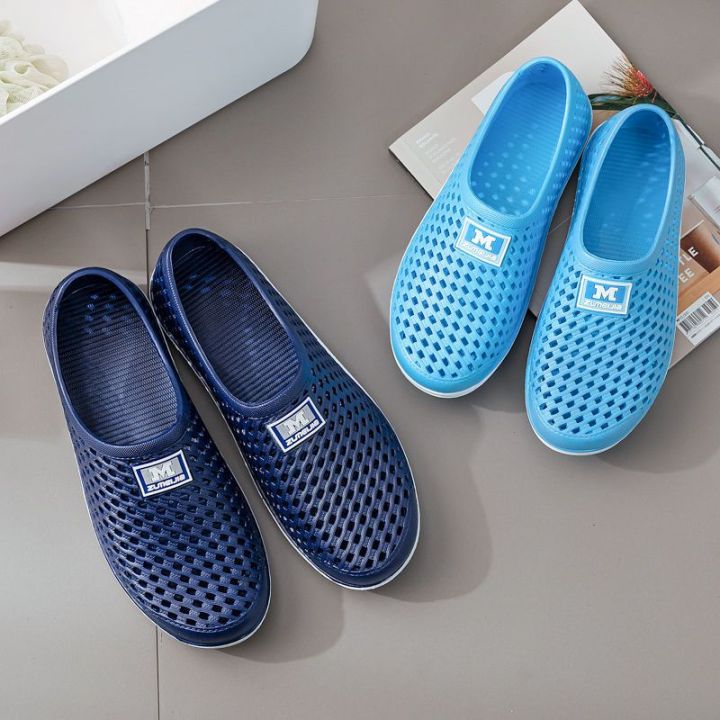 Couple%20Hole%20Shoes%20Summer%20New%20Sandals%20Men's%20Work%20Shoes%20Waterproof%20Non-Slip%20Drifting%20Hole%20Shoes%20Female%20Student%20Beach%20Shoes%20-%20Image%205