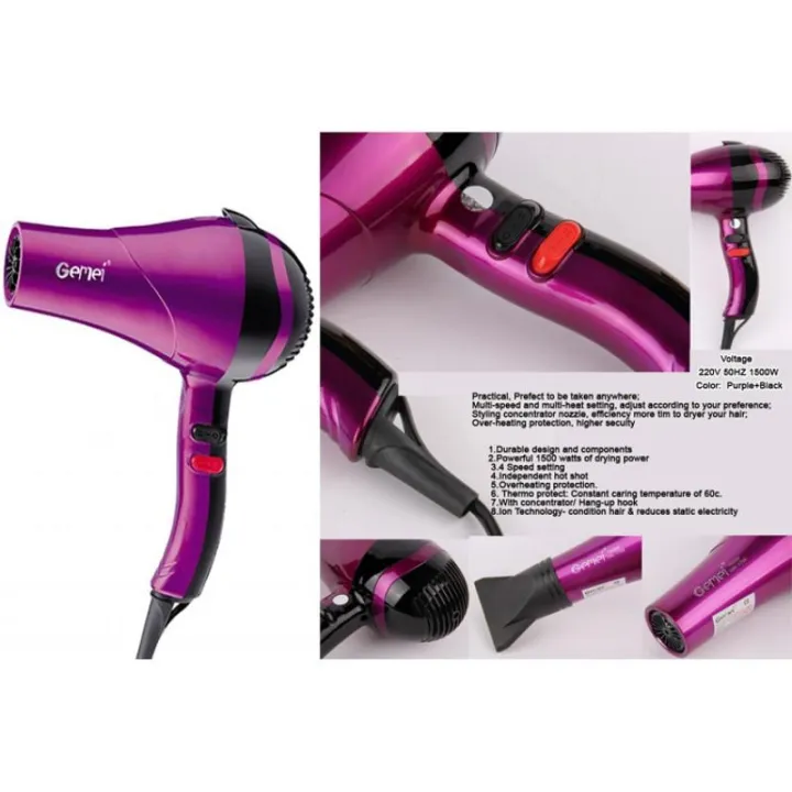 Gemei%201500W%20Professional%20Hair%20Dryer%20Gm-1704%20Blow%20Hot%20Air%20Style%20With%20Nozzles%20Hot%20&%20Cold%20Air%20Speed%20Adjust%20Salon%20Hair%20Styling%20Tool%20-%20Image%203