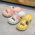 【ZOSR】Women Waterproof Slippers Summer Outdoor Women Slides Soft Sole Garden Shoes Flat Sole Girls Clogs Sandals. 