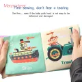 Baby Soft Cloth Books Rustling Sound Washable English Books Newborn Babies 0-12 Month Intelligent Early-Educational Toys for Kid. 