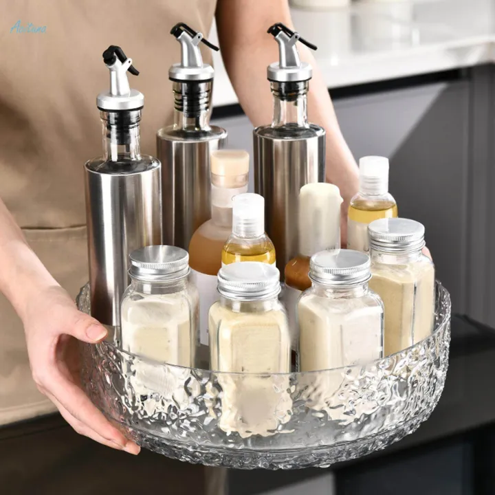 Rotating%20Spice%20Rack%20Turnable%20Storage%20Tray%20Organizer%20Bins%20Holder%20for%20Table%20Refrigerator%20-%20Image%203