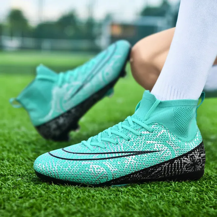 Original%20Print%20Football%20Field%20Boots%20For%20Men%20High%20Top%20FG/TF%20Men's%20Futsal%20Shoes%20Outdoor%20Non-slip%20Society%20Soccer%20Training%20Shoes%20Man%20-%20Image%204