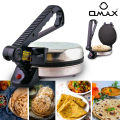 Omax Electric Roti & Chapathi Maker – Non-Stick Stainless Steel Flatbread Press for Roti, Paratha & Tortilla. 