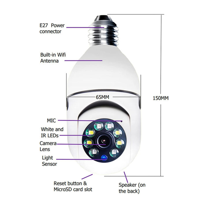 Bulb%20Smart%20WiFi%20PTZ%201080P%20Full%20HD%20CCTV%20Camera%20V380%20Pro%20Home%20Security%20Wireless%20Camera%20360%C2%B0%20View%20Rotatable%20Night%20Vision,%20Two%20Way%20Audio%20,%20Motion%20Detection,%20SD%20Card%20Slot%20-%20Image%207