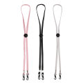 5pieces Sun Flexible Elastic Retaining Clip Removable Cord Fastener Windproof Rope Hat Chin Strap. 