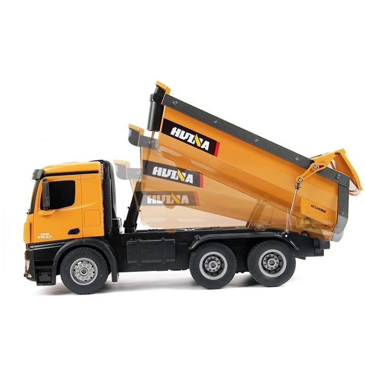 HUINA%20RTR%201573%201/14%20RC%20Dumper%20Truck%202.4G%20Electric%20Remote%20Control%20Car%20Battery%20Light%20-%20Image%203