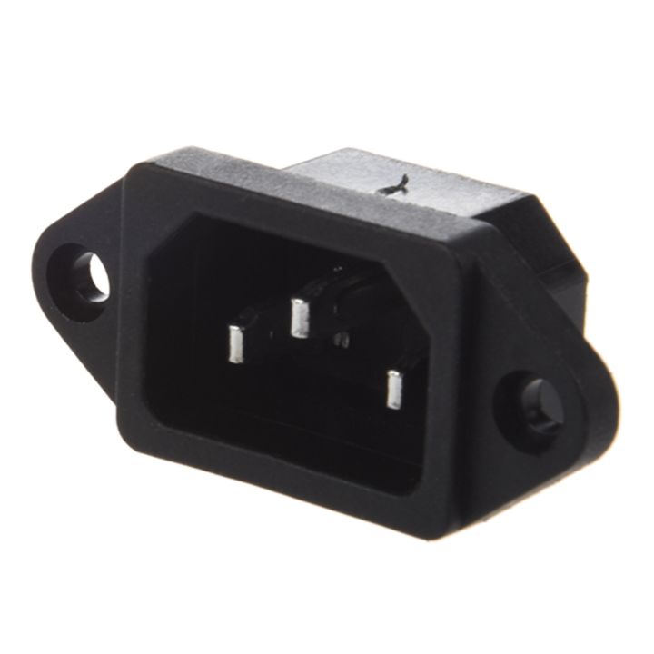 3X%20IEC%20320%20C14%20Male%20Plug%203%20Pins%20PCB%20Panel%20Power%20Inlet%20Socket%20Connector%20-%20Image%203