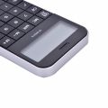 School Portable Display Electronic White Digit Calculator Black. 