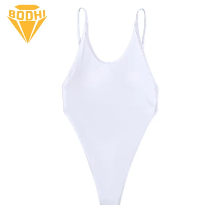 Monokini with Embellishments Stunning V-neck One-piece Swimsuit for Women Backless Design Figure-enhancing Fit Perfect for Beach Pool Parties Monokini Swimsuit