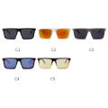 LAURINNY Vintage Square Luxury Brand Sunglasses Women Men Oversized Black Fashion Ladies Sun Glasses Shades Unisex Eyewear. 