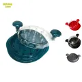 【ZOSR】ShiningLove Chicken Shredder Tool Visible Chicken Breast Shredder Tool Twist With Transparent Lid And Anti-Slip Base, Meat Shredder Machine For Pork Beef, Dishwasher Safe, Heat Resistant. 
