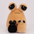 ou Set Mother Pet Alien P Plush Toy My Play Doll Pou3-Pack Popular Tour Belt Baby Pou Plush Toy Children's Birthday Gift. 