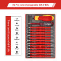 26-Piece 1000V Professional Electrical Screw Driver Set Tools Part for Man with Case. 