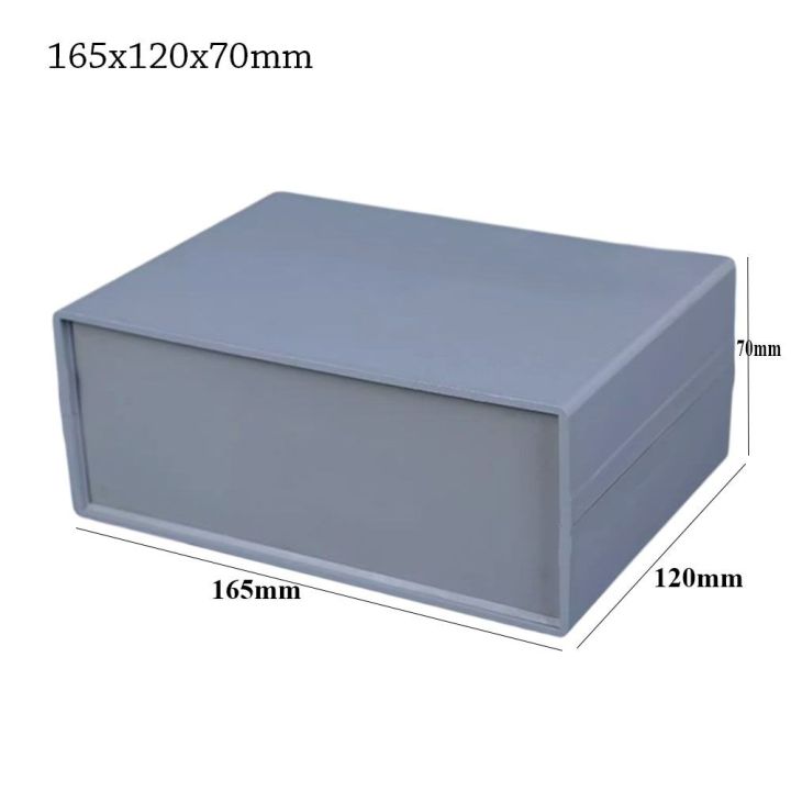 Covered Poly Box Grey DIY ABS Plastic Waterproof Cover Project Electronic Project Box ...