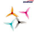4pairs /8pairs Gemfan Hurricane 2512 2.5inch 3- Propeller 3 Holes 1.5mm Props Fpv Propeller For Bassline Toothpick. 