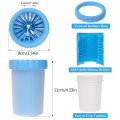 【Clearance sale】 Portable Dog Paw Cleaner Cup - Mud & Dirt Remover for Bath, Outdoor, Hiking - Lightweight Pet Paw Washer for Cleaning, Travel-Fr. 
