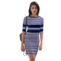 Privi Fashion stripes dress for Women. 