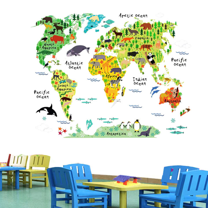 World%20Map%20Children%20Education%20Home%20Decoration%20animals%20tree%20bridge%20baby%20children%20cartoon%20bedroom%20room%20decor%20wall%20stickers%20removable%20kids%20nursery%20decal%20sticker%20Wall%20Decoration%20Stickers%20wall%20deco%20Mickey%20Balloon%20-%20Image%203