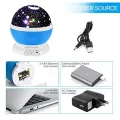 Star Master 360 Degree Rotation Sky Starry Light Multicolor 3d Night Light Projector Star Kids Led Night Light. 