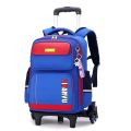 Student Rolling Backpacks for Primary School Children Trolley School Backpack Wheeled Bag Back To School Backpacks with Wheels. 