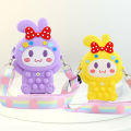 Cross-Border New Arrival Mouse Killer Pioneer Bag Cute Cute Big Ear Dog Coin Purse Cartoon Children's Bag Cute Girl Shoulder Bag. 
