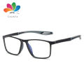 Blue Light Blocking Glasses Unisex Square Frame Clear View Strong Hinge Reduce Eye Fatigue Eye Protection Clear Bluelight Glasses Spectacles Office Use Eyewear. 