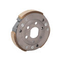 Centrifugal Shoes Clutch Heavy Duty 3 Friction Plate Driven Wheel Clutch Replacement for GY6-50/60/80CC Engine for Maintenance. 