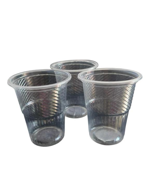 plastic drinking cup 175ml oneday cup clear disposable (100 pcs)