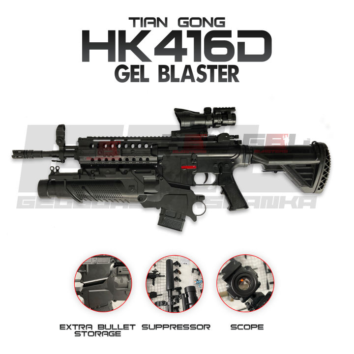 Tian Gong HK416D Gel Blaster Toy Gun