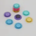 10 PCS Heavy Duty Office Magnets Pack - Office, Kitchen, Refrigerator, Whiteboard Magnet Set. 