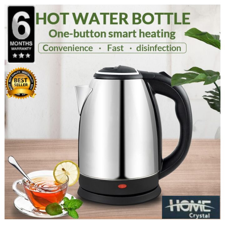 Stainless Steel Electric Kettle 1500W PTC-07889 Thermometer
