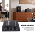 Power Amplifier 2 Channel Class D Amplifier USB/SD AUX Input. 