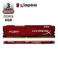 HyperX Fury DDR3 8GB RAM 1600MHz. 