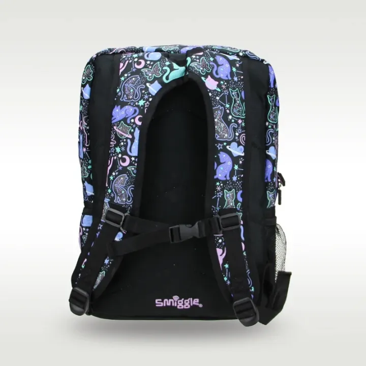 Australia%20Smiggle%20Original%20High%20Quality%20Children's%20School%20Bag%20Kawaii%20Girls%20Backpack%20Beautiful%20Black%20Starry%20Cat%2018%20Inch%20Kids%20Bags%20-%20Image%203