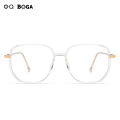 OQ BOGA 6 Colors Fashion Anti Blue Light Radiation Computer Glasses Women Men Eye Protection Glitter Border Frame Eyewear. 
