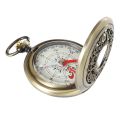 Vintage Bronze Pocket Compass Retro Outdoor Hiking Navigation Compass Kid Gift Retro Pocket Watch Compass Outdoor Tool. 