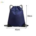 Drawstring Backpack Men Women Daypack for Outdoor Marathons Backpacking. 