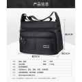 Leisure ] Shoulder Bag Six Large Capacity Zipper Waterproof Oxford Cloth Bag Wear-Resistant Men [ Men's Messenger Bag. 