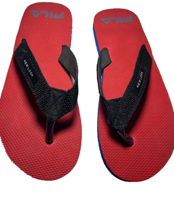 Comfortable Flip Flops Webbing Stylish Red