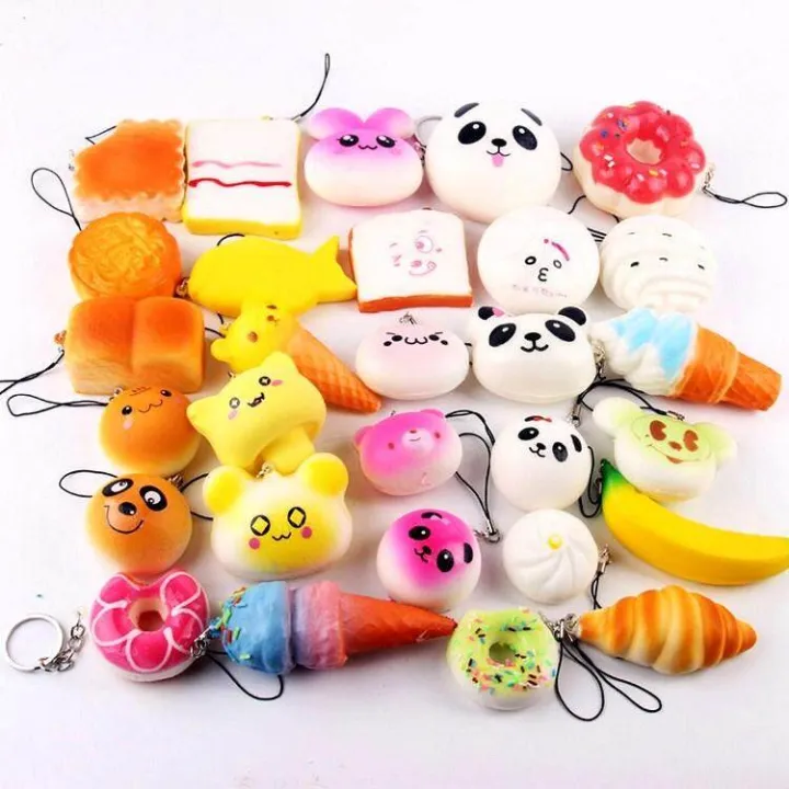 RHS%20Online%205PCS%20Kawaii%20Mini%20Soft%20Squishy%20Foods%20Doughnut%20Lovely%20Cake%20Cute%20Bread%20Phone%20Straps%20Charm%20-%20Image%206