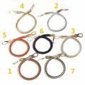 1PC 7-Colors PU leather Round DIY Shoulder Bag Purse Handle Replacement Handbag Strap. 