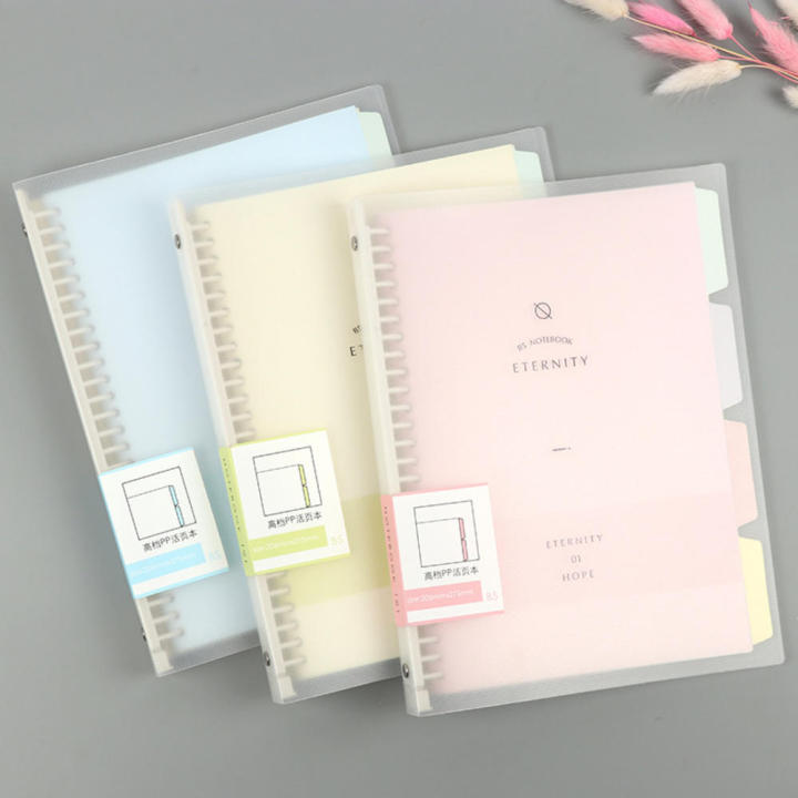 Removable%20Simple%20Notebook%20High%20Quality%20Binder%20Notebook%20Small%20Fresh%20Loose%20Leaf%20Notebook%20Removable%20Transparent%20Loose%20Leaf%20Notebook%20Notebook%20-%20Image%202